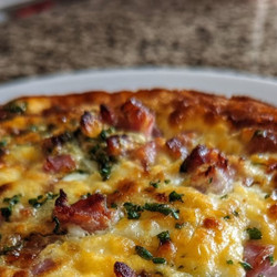 High-protein Cottage Cheese Quiche