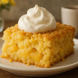 Easy Pineapple Dump Cake