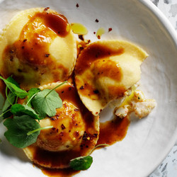 Prawn Ravioli