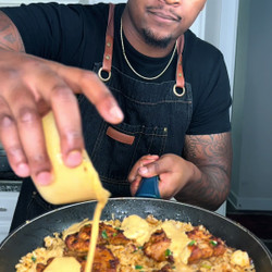 Cajun Chicken &amp; Rice With Cream Sauce