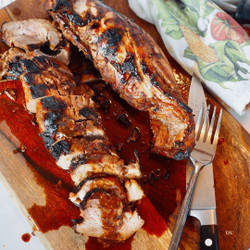 Asian Marinated Pork Tenderloin (grilled)
