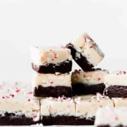 Peppermint Bark Fudge