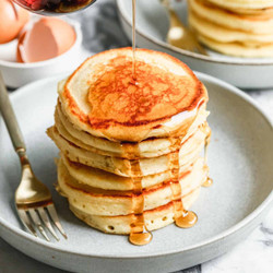 Buttermilk Pancakes. / Tastes better from scratch