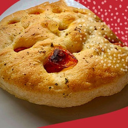 Focaccia With Cherry Tomatoes And Nazionale 00 Flour