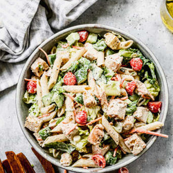 Chicken Caesar Pasta Salad