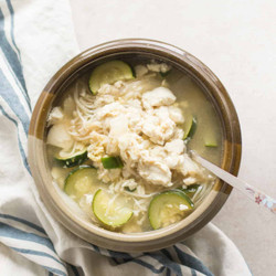 Non-spicy Korean Tofu Soup