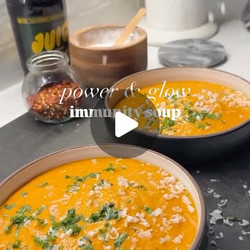 Power &amp; Glow Carrot Protrin Immunity Soup