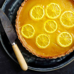 Lemon-Ginger Tart easy baking