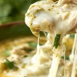 Crock Pot Green Enchilada Chicken Soup