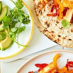 Halloumi Fajitas