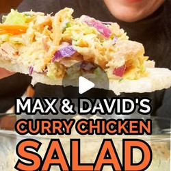 Max &amp; David's Curry Chicken Salad