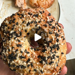 Healthy High-protein Bagels