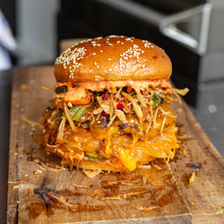 Burnt Chilli Smash Burger