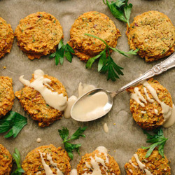 Vegan Gf Pumpkin Lentil Falafel