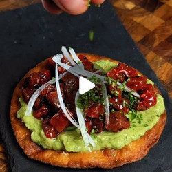 Spicy Tuna Tostadas