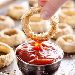 Baked Southwest Onion Rings