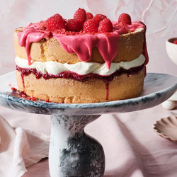 Jo Barrett's Raspberries And Cream Sponge Cake Recipe