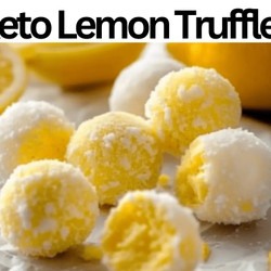 Keto Lemon Truffles