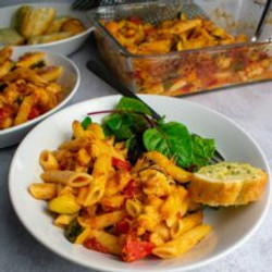 Halloumi Pasta Bake
