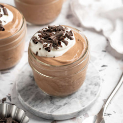 Double Chocolate Cottage Cheese Mousse