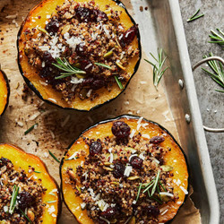 Quinoa Stuffed Acorn Squash