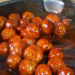 Sweet&amp;spicy Tofu Puffs