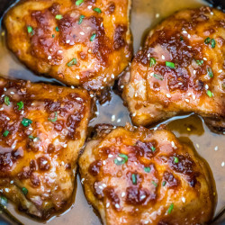 Slow Cooker Brown Sugar Garlic Chicken