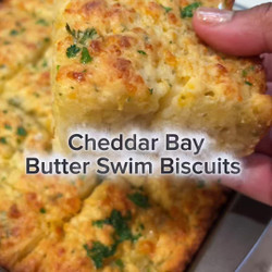 Cheddar Bay Butter Swim Biscuits