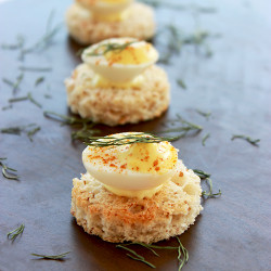 Deviled Quail Eggs