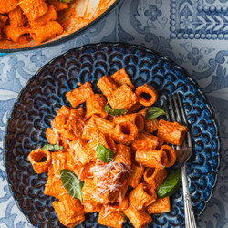 Roasted Red Pepper Pasta