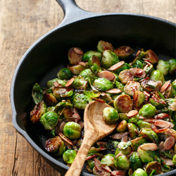Tart Cherry-glazed Brussels Sprouts