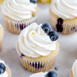 Lemon Blueberry Cupcakes