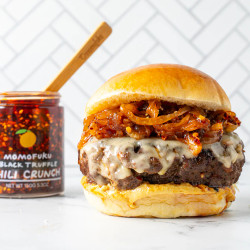 Black Truffle Chili Crunch Burger