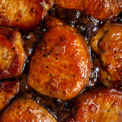 4-ingredient Slow Cooker Maple Dijon Pork Chops