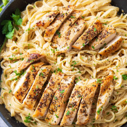 Chicken Fettuccine Alfredo