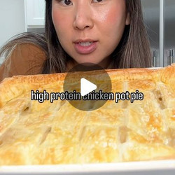 High Protein Chicken Pot Pie