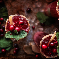 Blood Orange Ginger Cranberry Mojito’s - Heather Christo