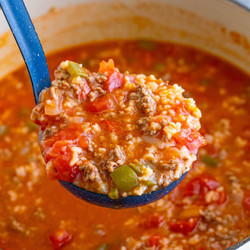 Stuffed Pepper Soup (with Video)