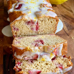 Strawberry Lemon Bread easy baking must