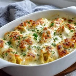 Million Dollar Chicken Alfredo Stuffed Shells