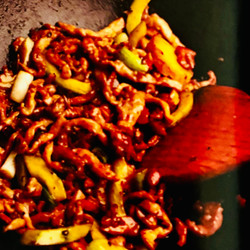 Sliced Pork and Cucumber