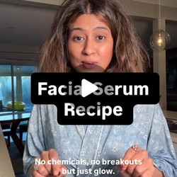 Homemade Facial Serum