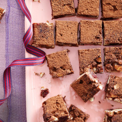 Choc, Coconut And Cranberry No-bake Slice