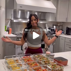 Weekly High Protein Meal Prep - 4 Recipes