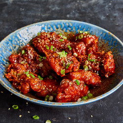 Dakgangjeong (Korean Fried Chicken Wings)