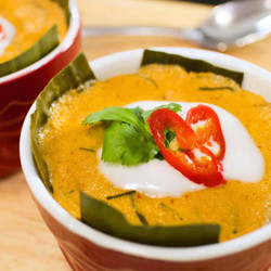 Thai Steamed Red Curry (haw Mok)