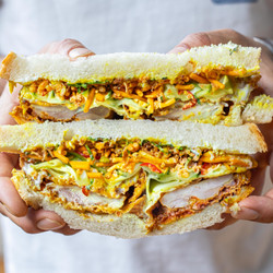 Tandoori Fried Chicken Sandwich