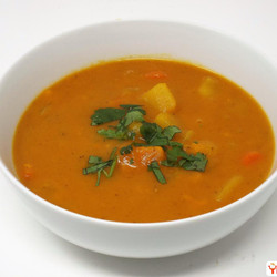 Curried Root Vegetable Soup