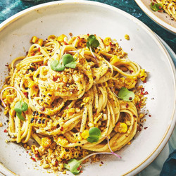 Miso Creamy Corn Pasta