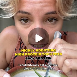 High Protein Tofu Feta